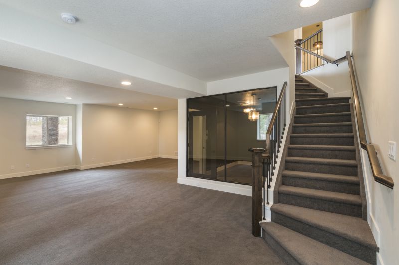 Basement Carpet Setup